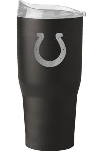 Indianapolis Colts 30 oz Etch Black Powder Stainless Steel Tumbler - Black