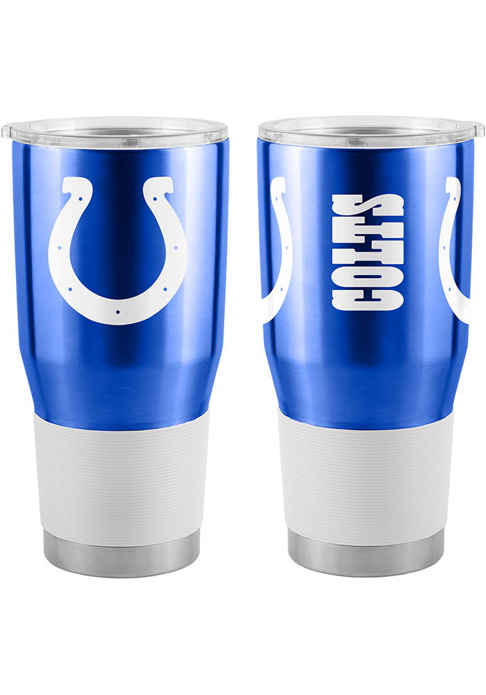 Indianapolis Colts 30 oz Gameday Stainless Steel Tumbler - Blue