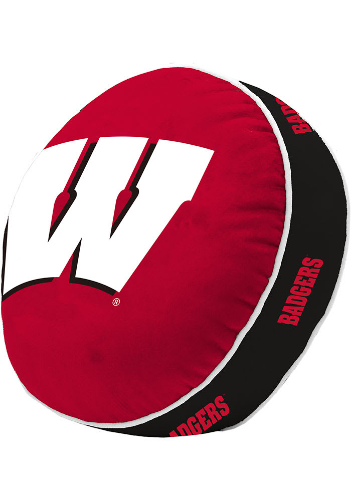 Wisconsin Badgers Puff Pillow
