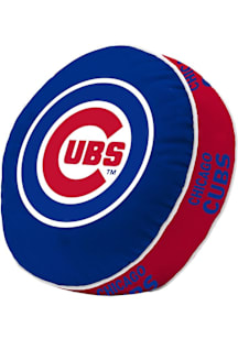 Chicago Cubs Puff Throw Pillow - Blue