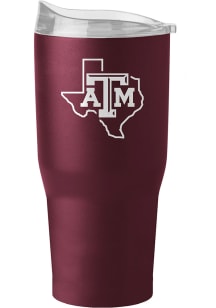 Texas A&amp;M Aggies 30 oz Flipside Powder Coat Stainless Steel Tumbler - Red