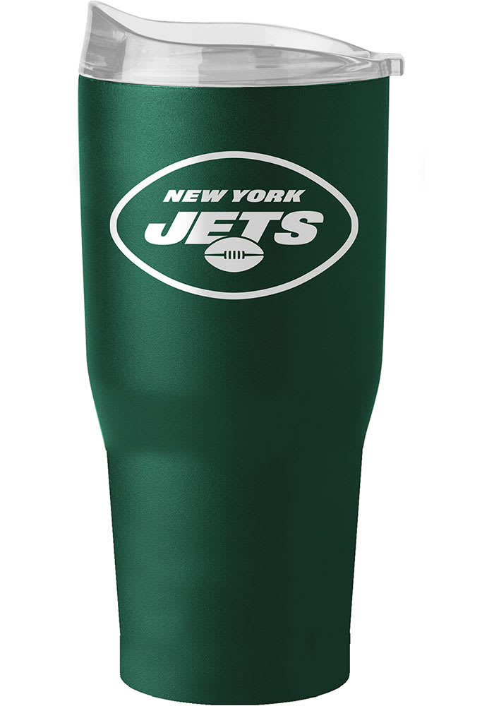 New York Jets 30 oz Flipside Powder Coat Stainless Steel Tumbler - Green