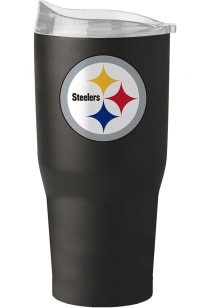 Pittsburgh Steelers 30 oz Flipside Powder Coat Stainless Steel Tumbler - Black