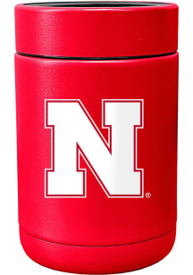 Red Nebraska Cornhuskers Flipside Powder Coat Stainless Steel Coolie