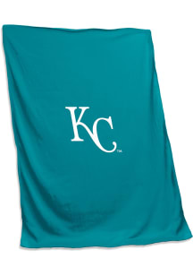 Kansas City Royals teal screened Sweatshirt Blanket