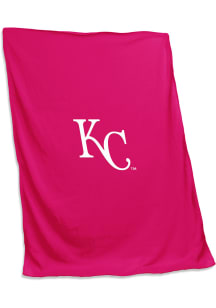Kansas City Royals Pink Screened Sweatshirt Blanket