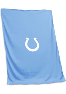 Indianapolis Colts light blue screened Sweatshirt Blanket