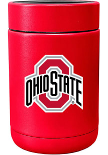 Red Ohio State Buckeyes Flipside Powder Coat Stainless Steel Coolie