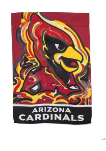Arizona Cardinals Suede Garden Flag