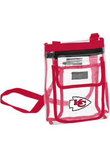 Kansas City Chiefs Red Clear Clear Bag