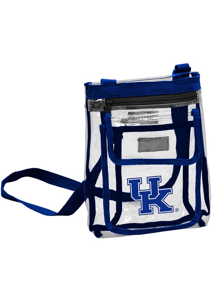 R74 University of Kentucky Wildcats Retro Rainbow Clear Crossbody