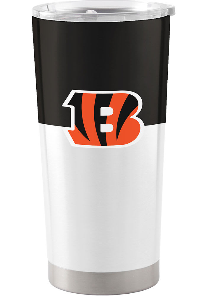 Bengals tumbler Joe Burrow with lid and straw