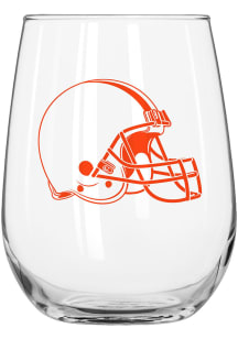 Cleveland Browns 16oz Stemless Wine Glass