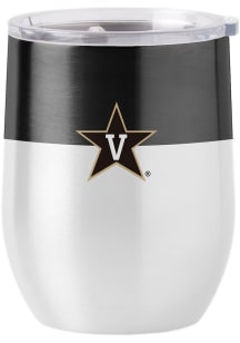 Vanderbilt Commodores 16 oz Colorblock Curved Stainless Steel Stemless