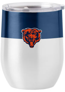 Chicago Bears 16 oz Colorblock Curved Stainless Steel Stemless