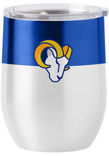 Los Angeles Rams 16 oz Colorblock Curved Stainless Steel Stemless