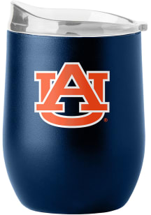 Auburn Tigers 16 oz Flipside Powder Coat Curved Stainless Steel Stemless