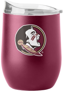 Florida State Seminoles 16 oz Flipside Powder Coat Curved Stainless Steel Stemless