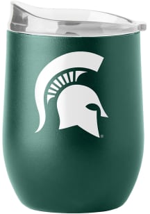 Michigan State Spartans 16 oz Flipside Powder Coat Curved Stainless Steel Stemless