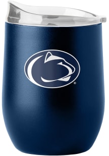 Blue Penn State Nittany Lions 16 oz Flipside Powder Coat Curved Stainless Steel Stemless