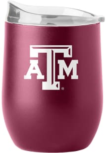 Texas A&amp;M Aggies 16 oz Flipside Powder Coat Curved Stainless Steel Stemless