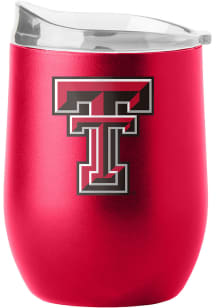Texas Tech Red Raiders 16 oz Flipside Powder Coat Curved Stainless Steel Stemless