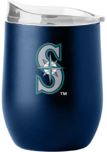Seattle Mariners 16 oz Flipside Powder Coat Curved Stainless Steel Stemless