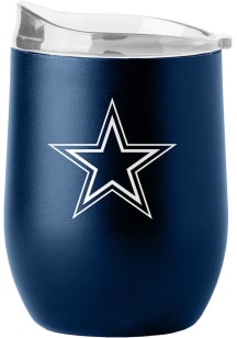 Dallas Cowboys 16 oz Flipside Powder Coat Curved Stainless Steel Stemless