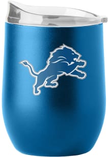 Detroit Lions 16 oz Flipside Powder Coat Curved Stainless Steel Stemless