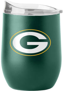 Green Bay Packers 16 oz Flipside Powder Coat Curved Stainless Steel Stemless