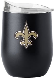 New Orleans Saints 16 oz Flipside Powder Coat Curved Stainless Steel Stemless
