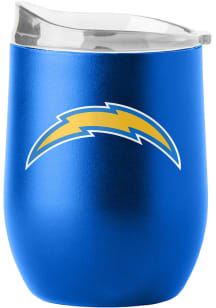 Los Angeles Chargers 16 oz Flipside Powder Coat Curved Stainless Steel Stemless