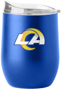 Los Angeles Rams 16 oz Flipside Powder Coat Curved Stainless Steel Stemless