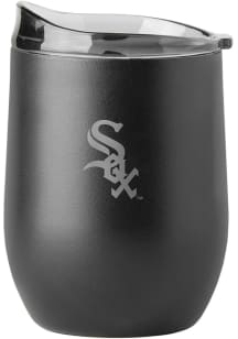 Chicago White Sox 16 oz Etch Powder Coat Curved Stainless Steel Stemless