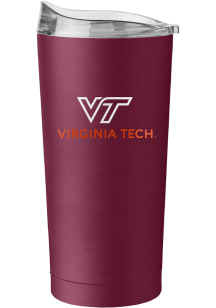 Virginia Tech Hokies 20 oz Flipside Powder Coat Stainless Steel Tumbler - Red