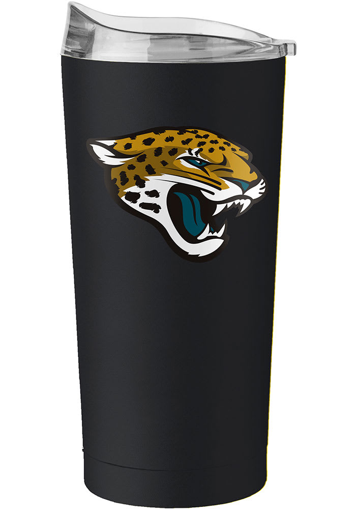 Jacksonville Jaguars 20oz. Black Powder Coat Tumbler