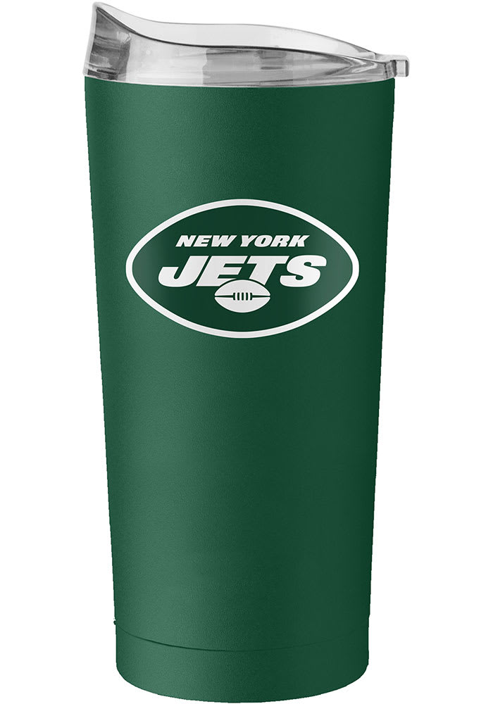 New York Jets 20 oz Flipside Powder Coat Stainless Steel Tumbler - Green