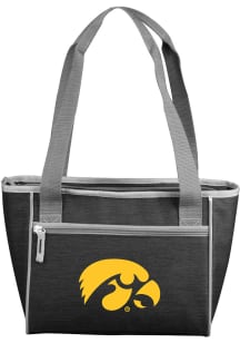 Iowa Hawkeyes Crosshatch 16 Can Tote Cooler