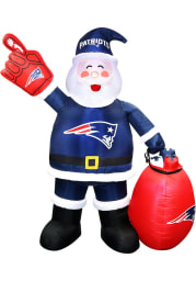 New England Patriots Navy Blue Outdoor Inflatable Santa