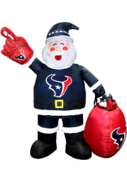 Houston Texans Red Outdoor Inflatable Santa