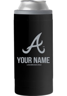 Atlanta Braves Personalized 12 oz Slim Can Stainless Steel Coolie