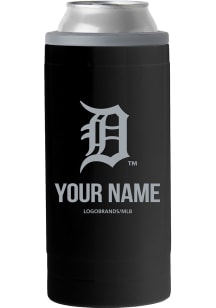 Detroit Tigers Personalized 12 oz Slim Can Stainless Steel Coolie