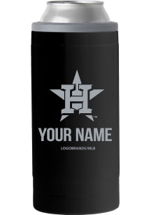 Houston Astros Personalized 12 oz Slim Can Stainless Steel Coolie