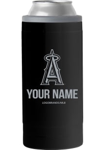 Los Angeles Angels Personalized 12 oz Slim Can Stainless Steel Coolie