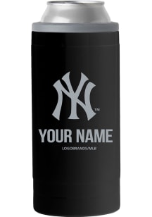 New York Yankees Personalized 12 oz Slim Can Stainless Steel Coolie