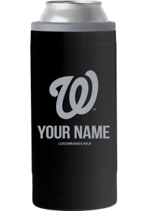 Washington Nationals Personalized 12 oz Slim Can Stainless Steel Coolie
