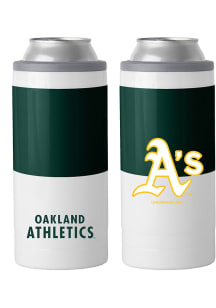 Oakland Athletics 12 oz Colorblock Slim Stainless Steel Coolie