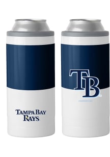 Tampa Bay Rays 12 oz Colorblock Slim Stainless Steel Coolie