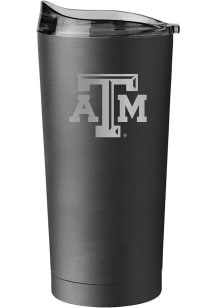 Texas A&amp;M Aggies 20 oz Etch Powder Coat Stainless Steel Tumbler - Black
