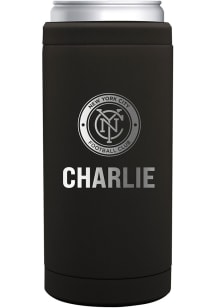 New York City FC Personalized 12 oz Slim Can Stainless Steel Coolie